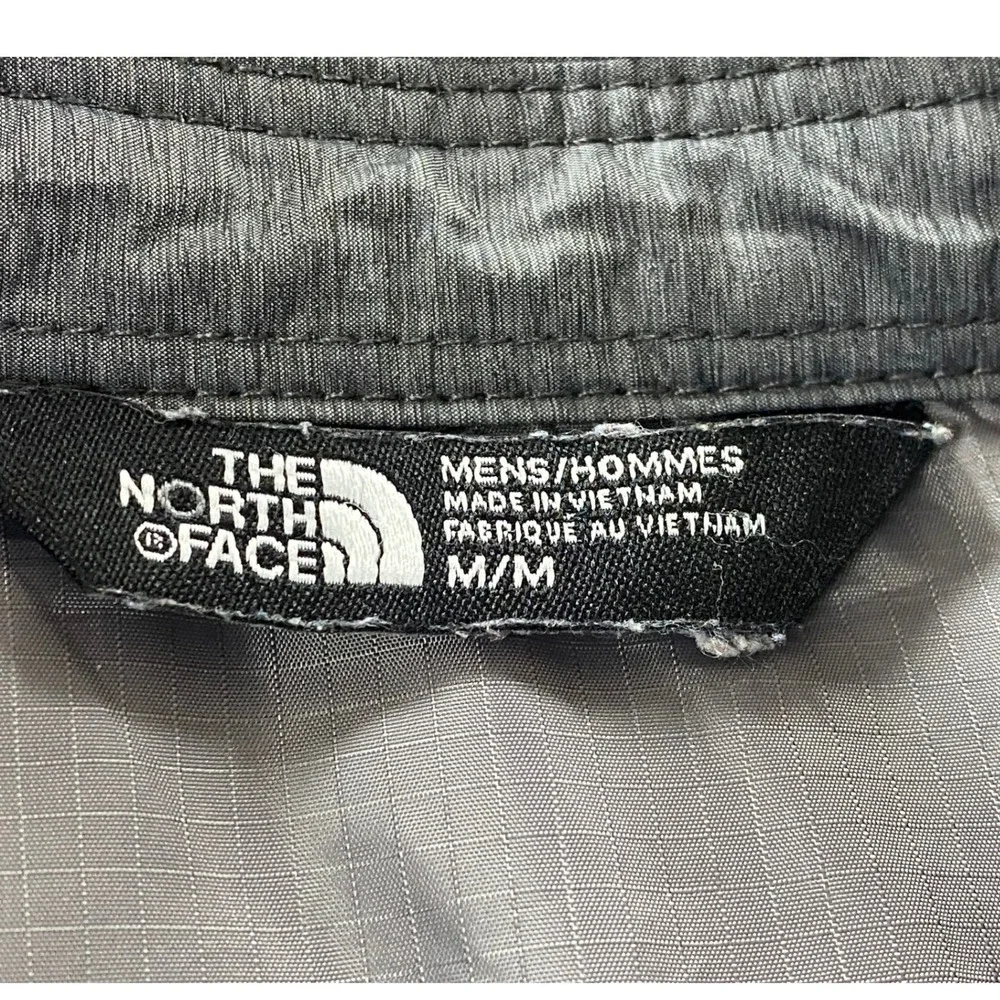 The North Face Lefferts Quilted Insulated Shacket Mens Medium Gray Hiking Gear